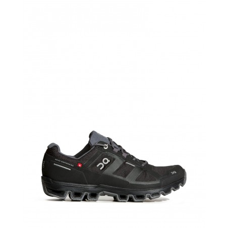 Buty biegowe damskie On Running Cloudventure Waterproof Black/Graphit