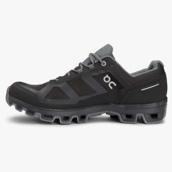 Buty biegowe damskie On Running Cloudventure Waterproof Black/Graphit