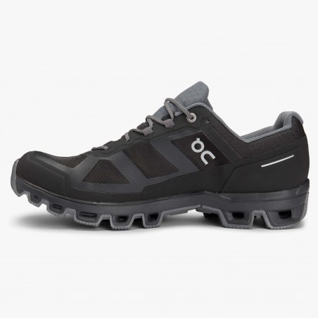 Buty biegowe damskie On Running Cloudventure Waterproof Black/Graphit