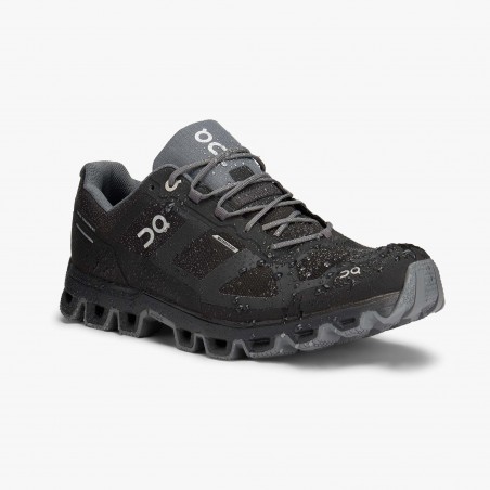 Buty biegowe damskie On Running Cloudventure Waterproof Black/Graphit