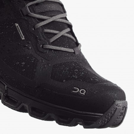 Buty biegowe damskie On Running Cloudventure Waterproof Black/Graphit